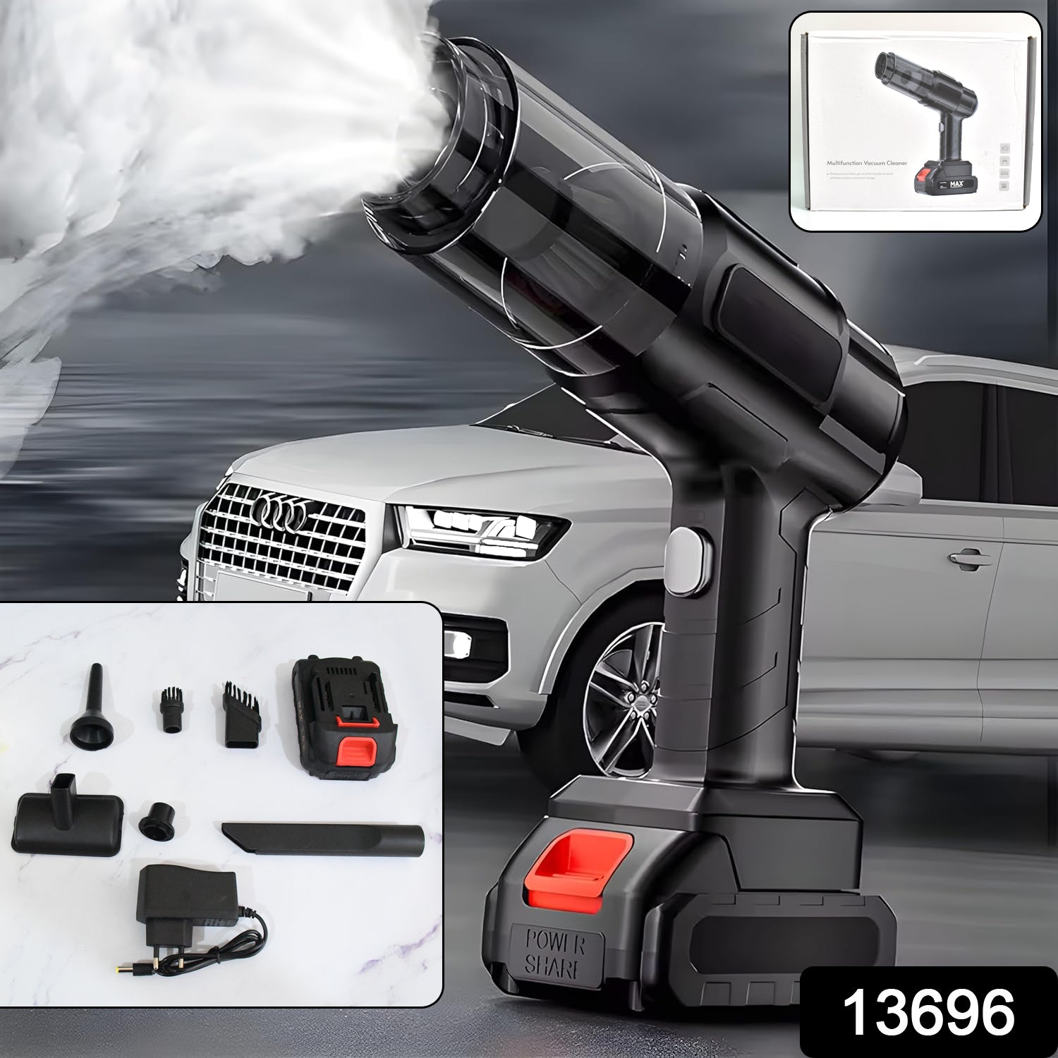 Multifunction 240v Wireless Handheld Vacuum Cleaner (1 Set) Multifunction 240v Wireless Handheld Vacuum Cleaner (1 Set)